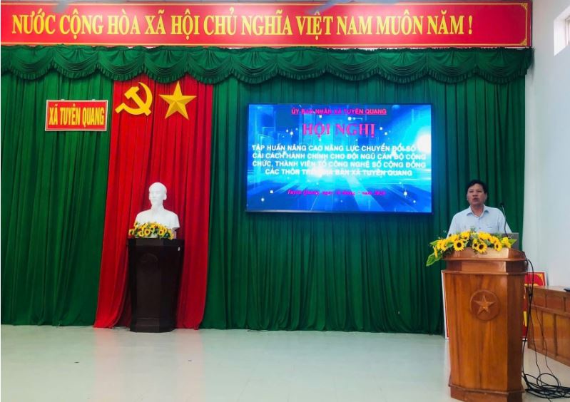 Tuyên Quang tập huấn nâng cao năng lực chuyển đổi số và cải cách hành chính cho cán bộ, công chức năm 2026